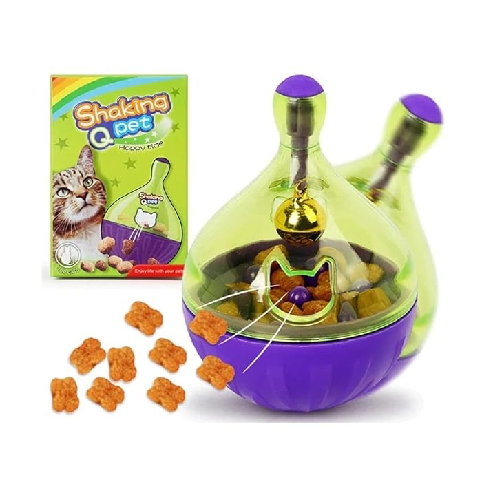 Игрушка-кормушка для котов и собак Shaking Q pet 95-32 Д-6см